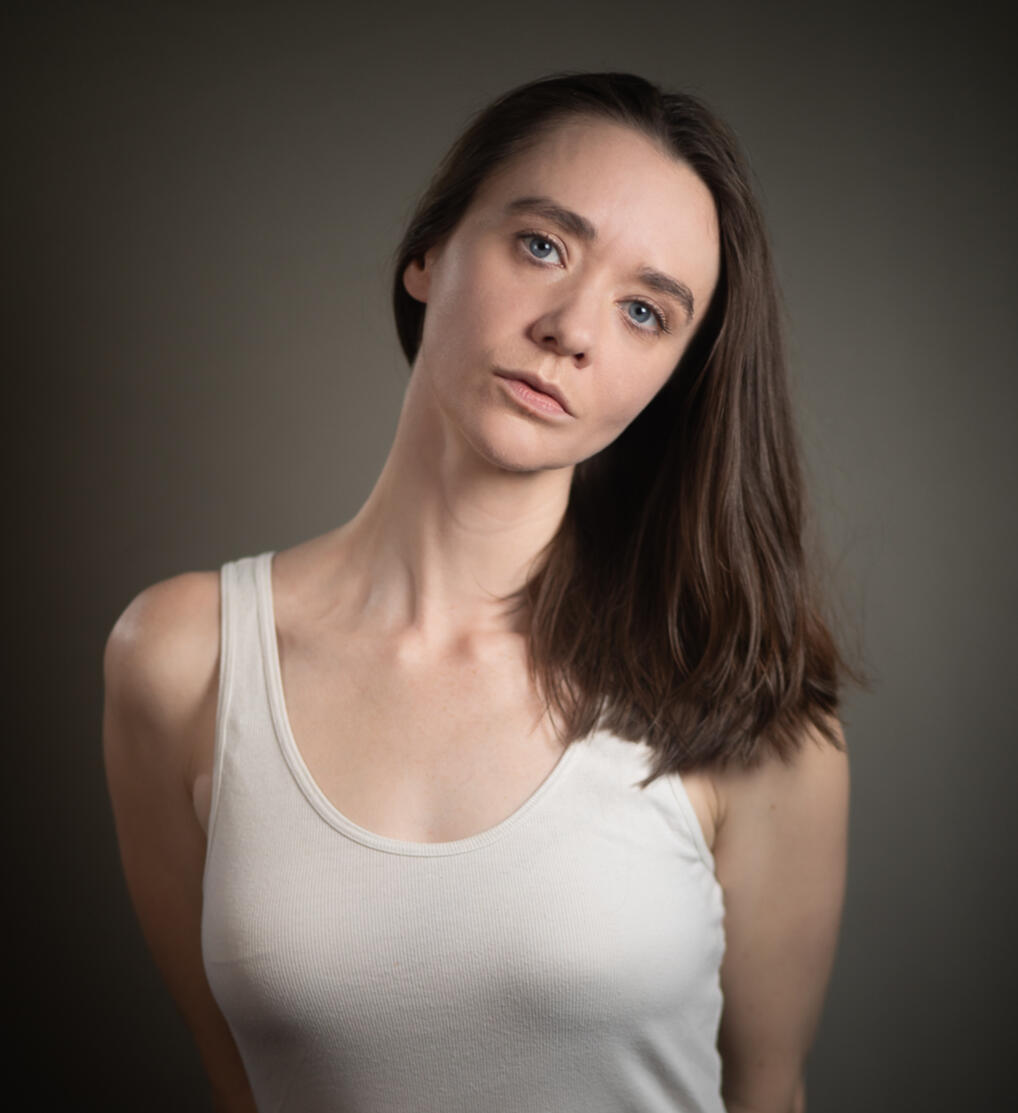 Daniel Byers Photography Claudia Minor Troyer actor headshot